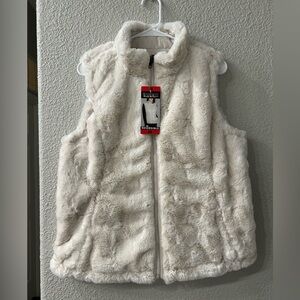 Reversible Faux Fur Vest by Nicole Miller NWT